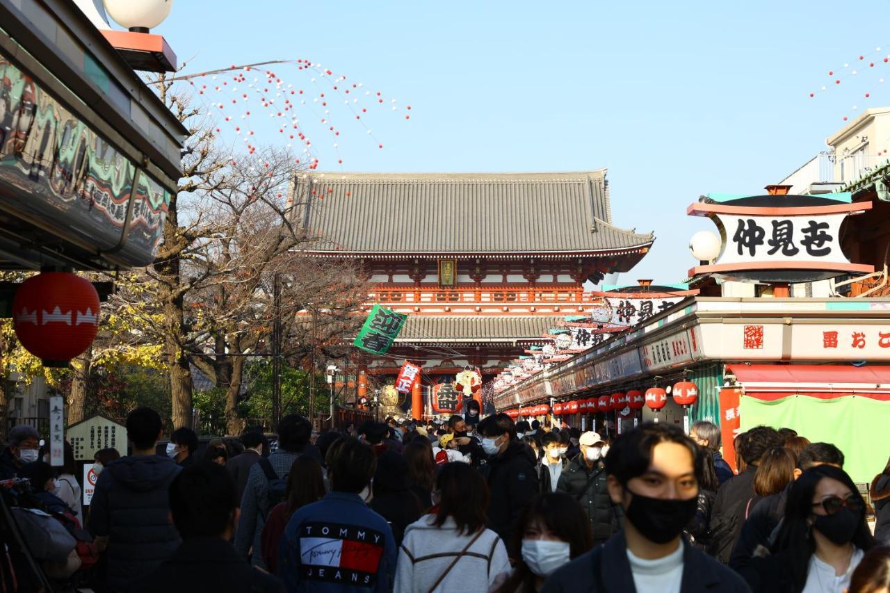 טוקיו Ryokan Kamogawa Asakusa מראה חיצוני תמונה